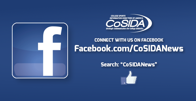 Connect With Us On Facebook At Facebook.com/CoSIDAnews